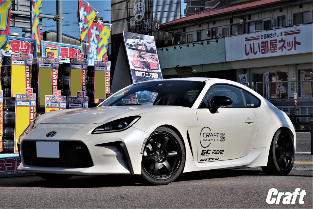 GR86 BRZ　社外ホイール　TWS　BBS　VOLK　ADVAN　鍛造ホイール　カスタム　ツライチ　ローダウン　車高調