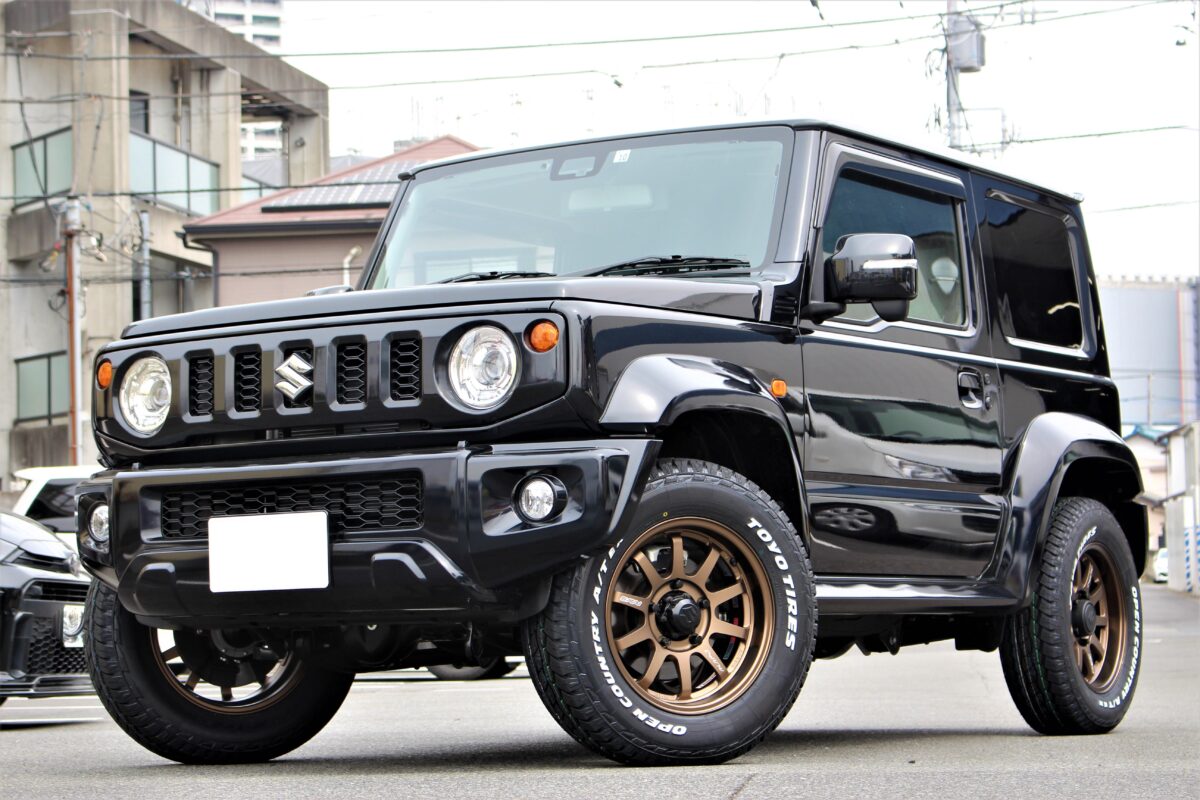 JB74ジムニーシエラにRAYS AラップJ＆TOYO TOYO AT EX 16インチを装着 ...