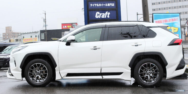 RAV4 足まわりカスタム（ホイール、タイヤ、サスペンションなど）の ...