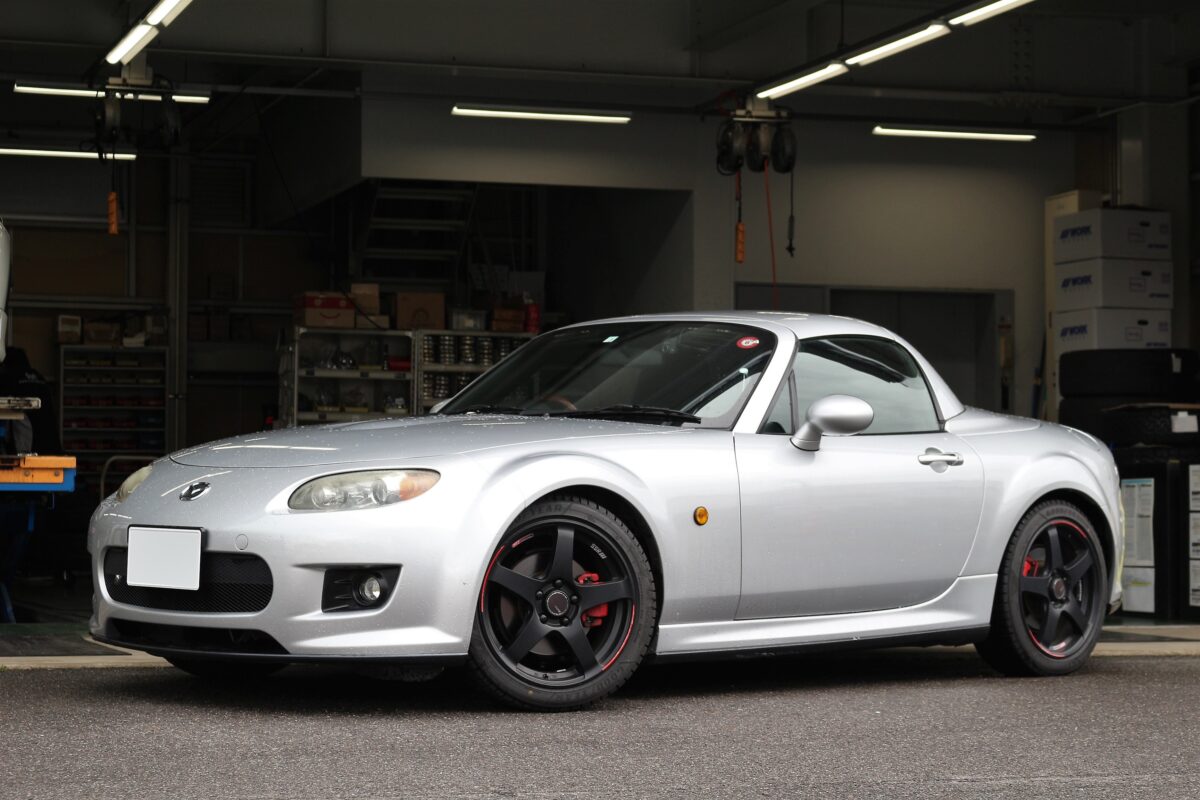 MAZDA NCロードスター に WORK エモーション T5R 装着。 | 多治見店 | 店舗ブログ | タイヤ&ホイールの専門店「クラフト」