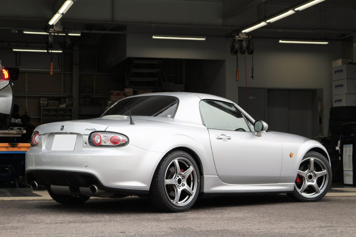 MAZDA NCロードスター に WORK エモーション T5R 装着。 | 多治見店 | 店舗ブログ | タイヤ&ホイールの専門店「クラフト」