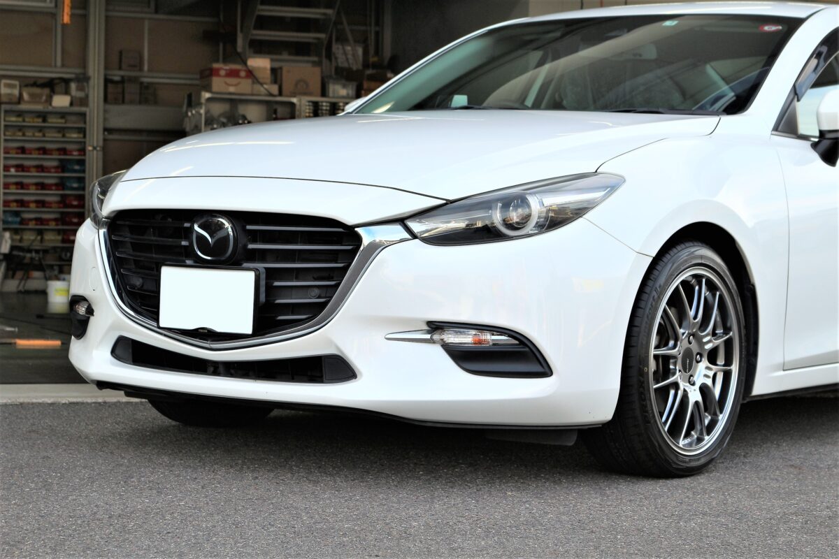 MAZDA アクセラ に ENKEI レーシング GTC02 装着。 | 多治見店 | 店舗 