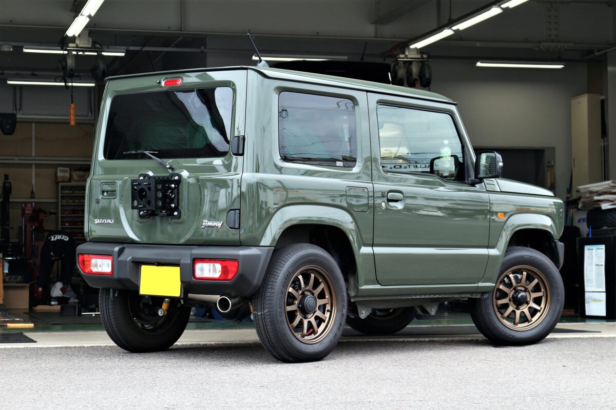 SUZUKI JB64 ジムニー に RAYS A LAP J 装着。 | 多治見店 | 店舗 