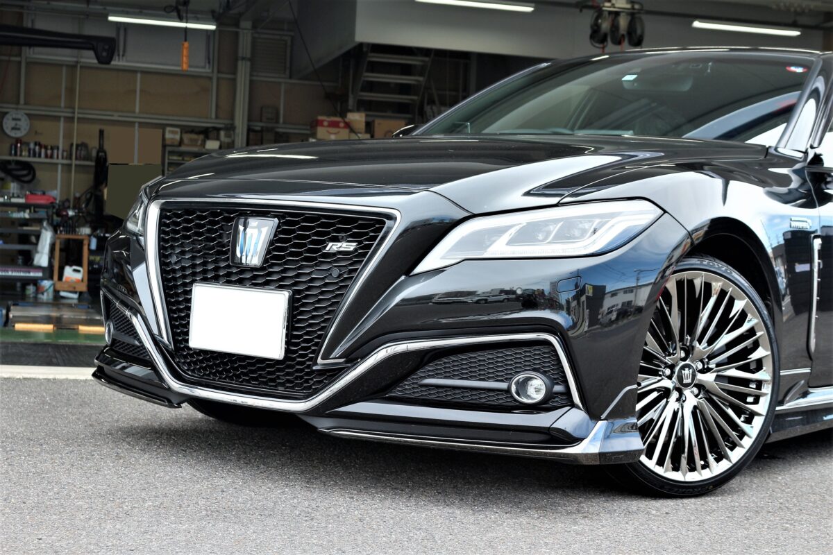 TOYOTA 220クラウン に WALD ジェニュインライン F001 20インチ 装着 