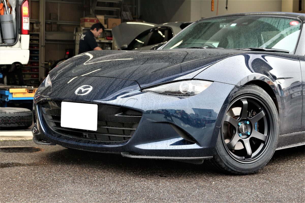 MAZDA NDロードスター に RAYS ボルクレーシング TE37 SONIC 装着 
