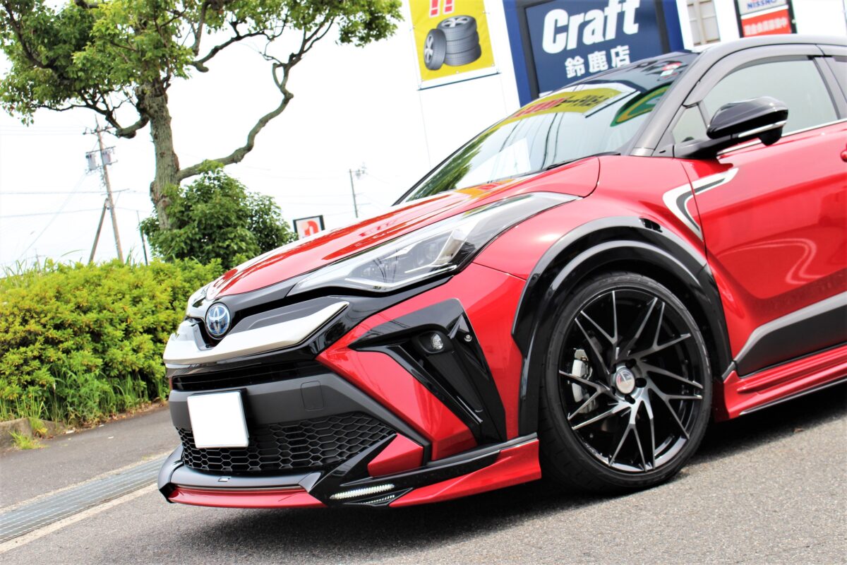 C-HR にWORK グノーシスIS105 20インチ x HKS ハイパーマックスS で ...