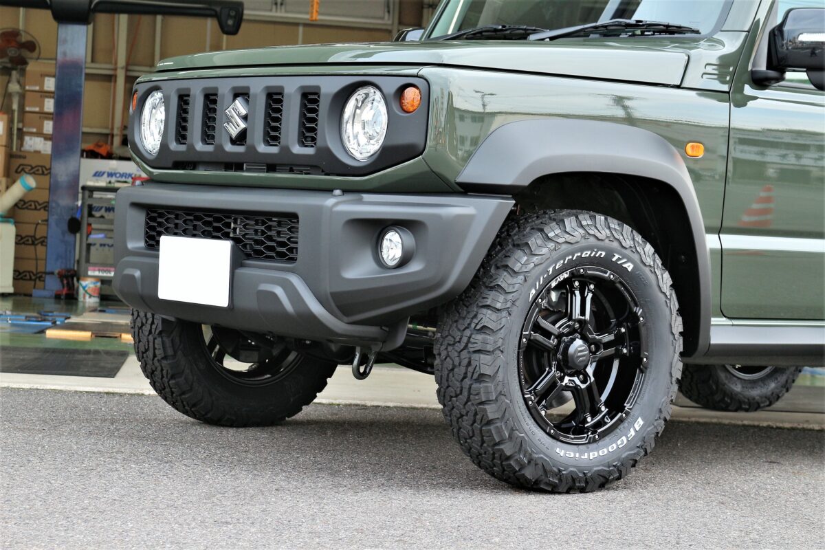 SUZUKI JB74W ジムニーシエラ に RAYS デイトナ FDX-J collection 装着 