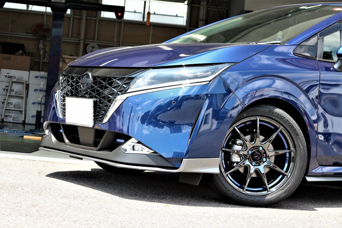 NISSAN ノート に ウェッズスポーツ SA99R 装着 。 | 多治見店 | 店舗 