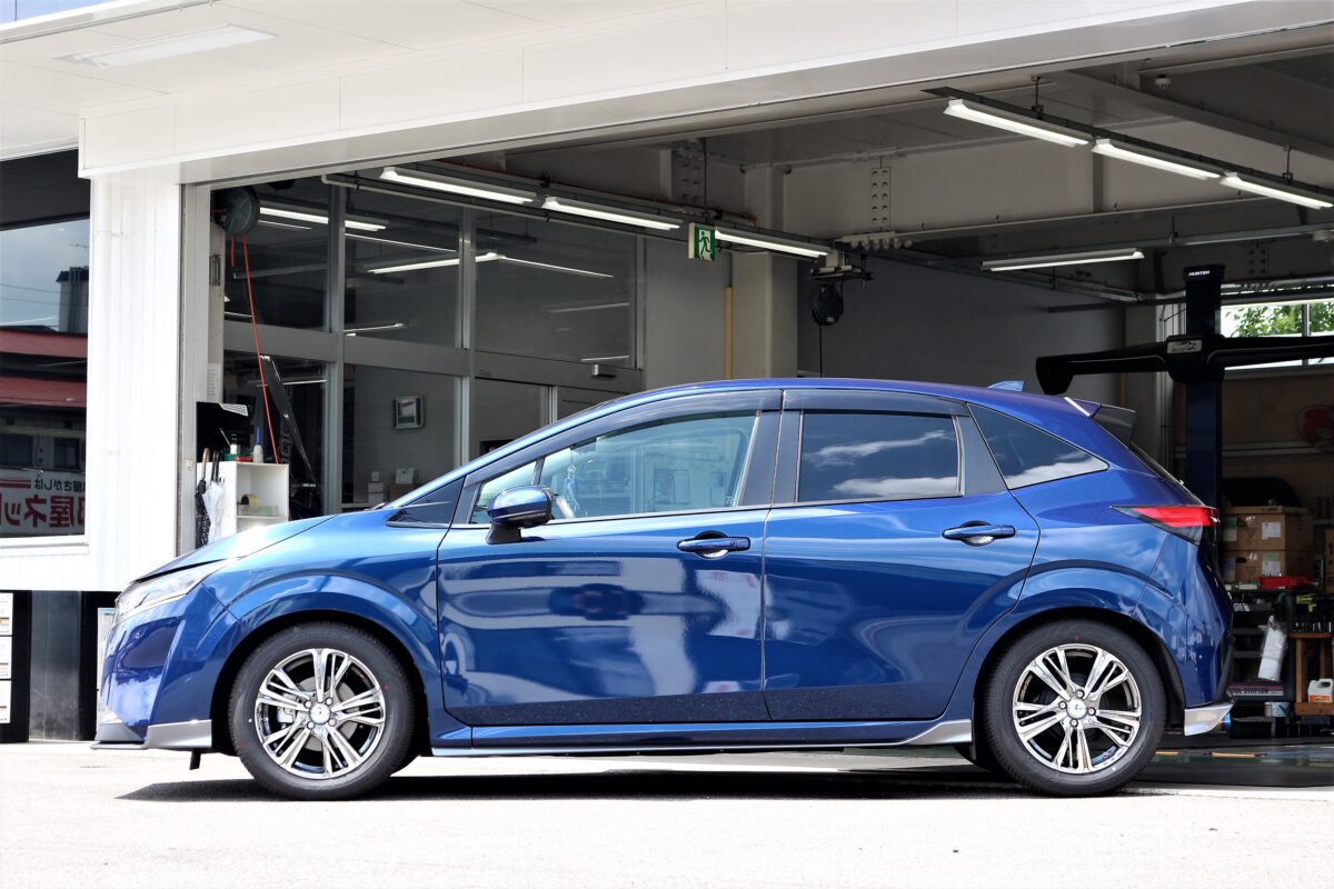 NISSAN ノート に ウェッズスポーツ SA99R 装着 。 | 多治見店 | 店舗 