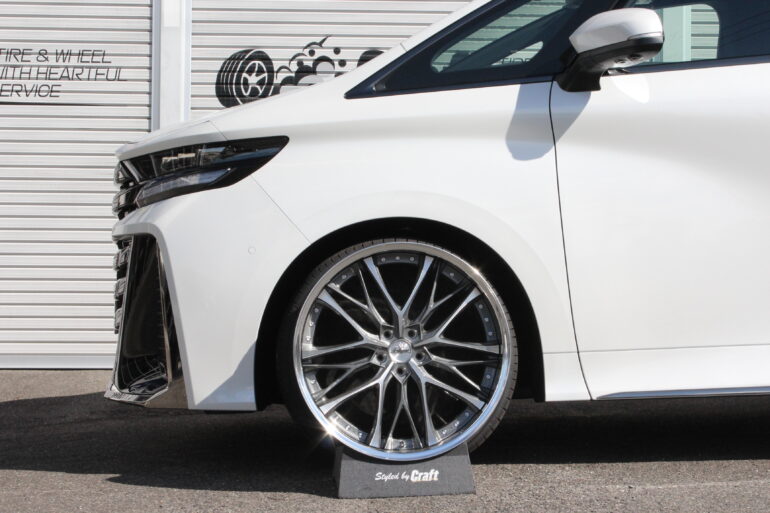 自分好みのホイールを選ぼう！ 新型40系ヴェルファイア 