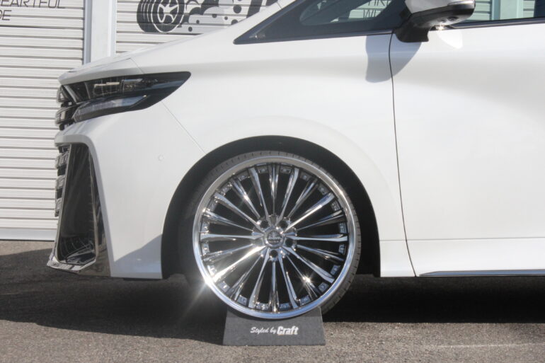 自分好みのホイールを選ぼう！ 新型40系ヴェルファイア 