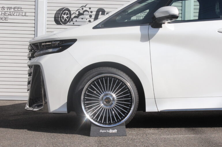 自分好みのホイールを選ぼう！ 新型40系ヴェルファイア 