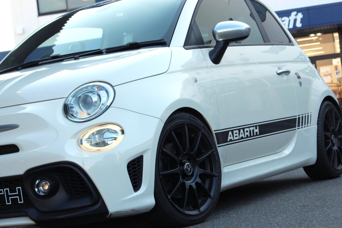 アバルト　ABARTH 595　ASSO　アッソ　ローダウン　カスタム　