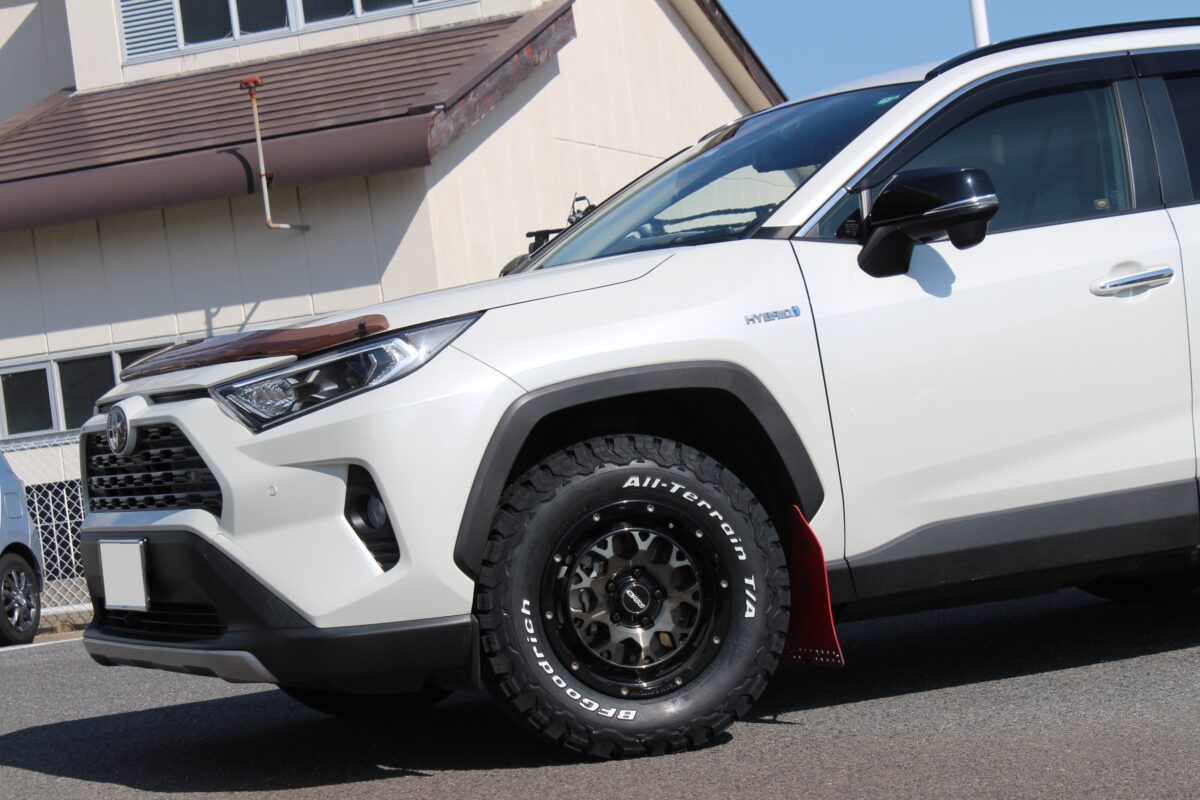タイヤ交換】RAV4に「王道」BFグッドリッチオールテレーンKO2を装着 