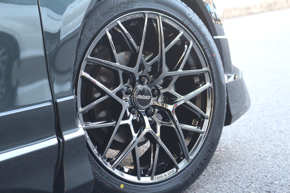 新品タイヤ付♪RAYS ベルサス VOUGE□245/45R20□ハリアー タイヤ 