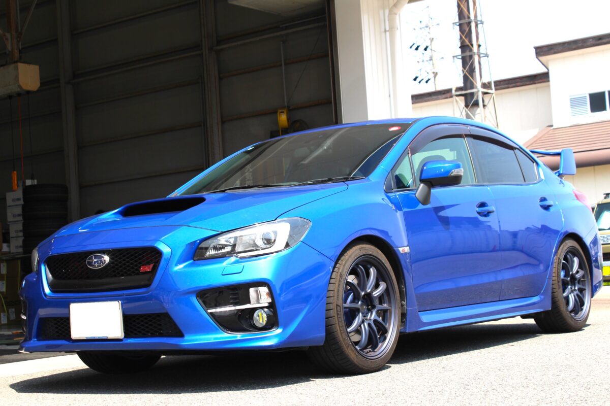 カスタムブログ】WRX STIに18インチADVAN Racing TC-4を装着 