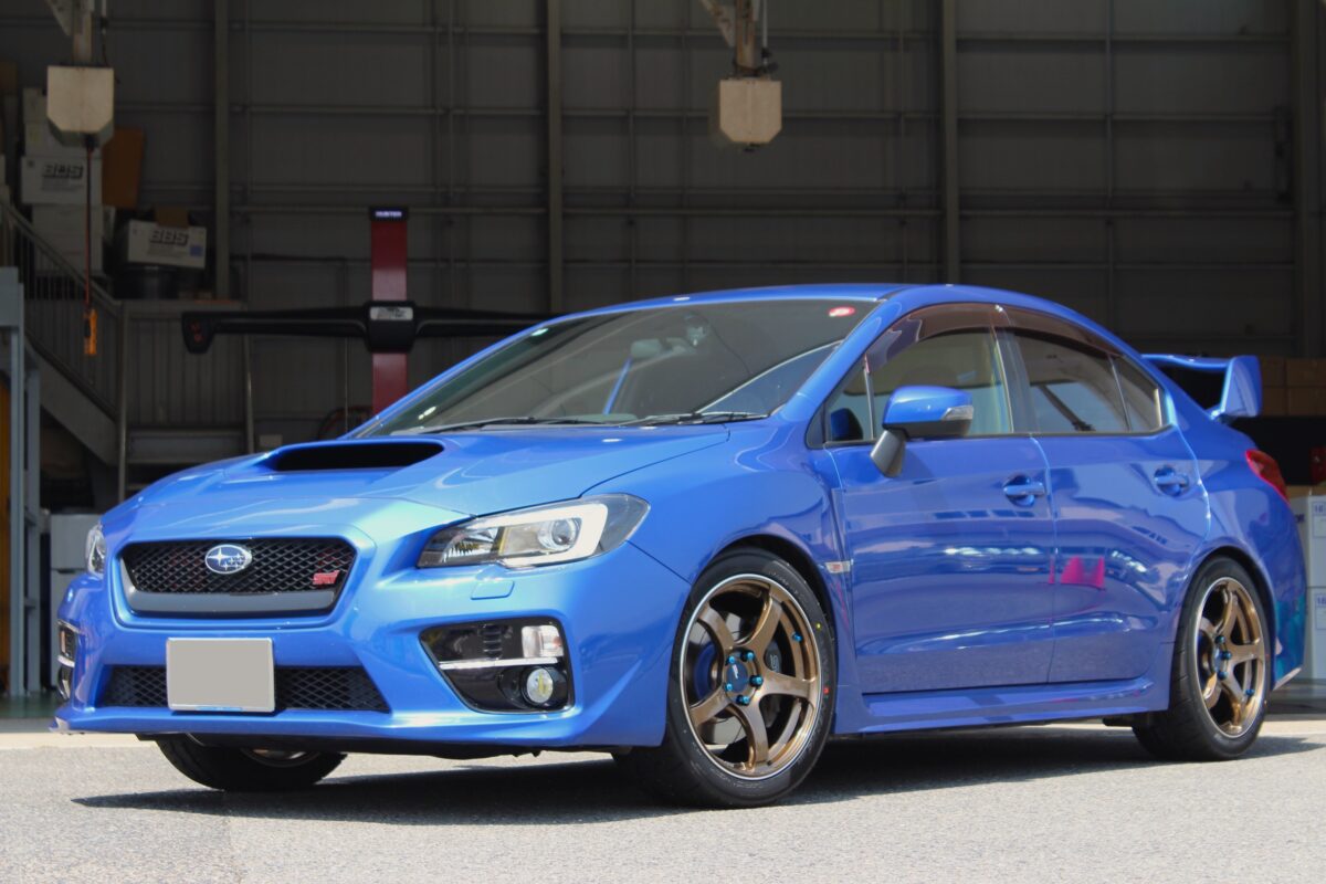 カスタムブログ】WRX STIに18インチADVAN Racing TC-4を装着 