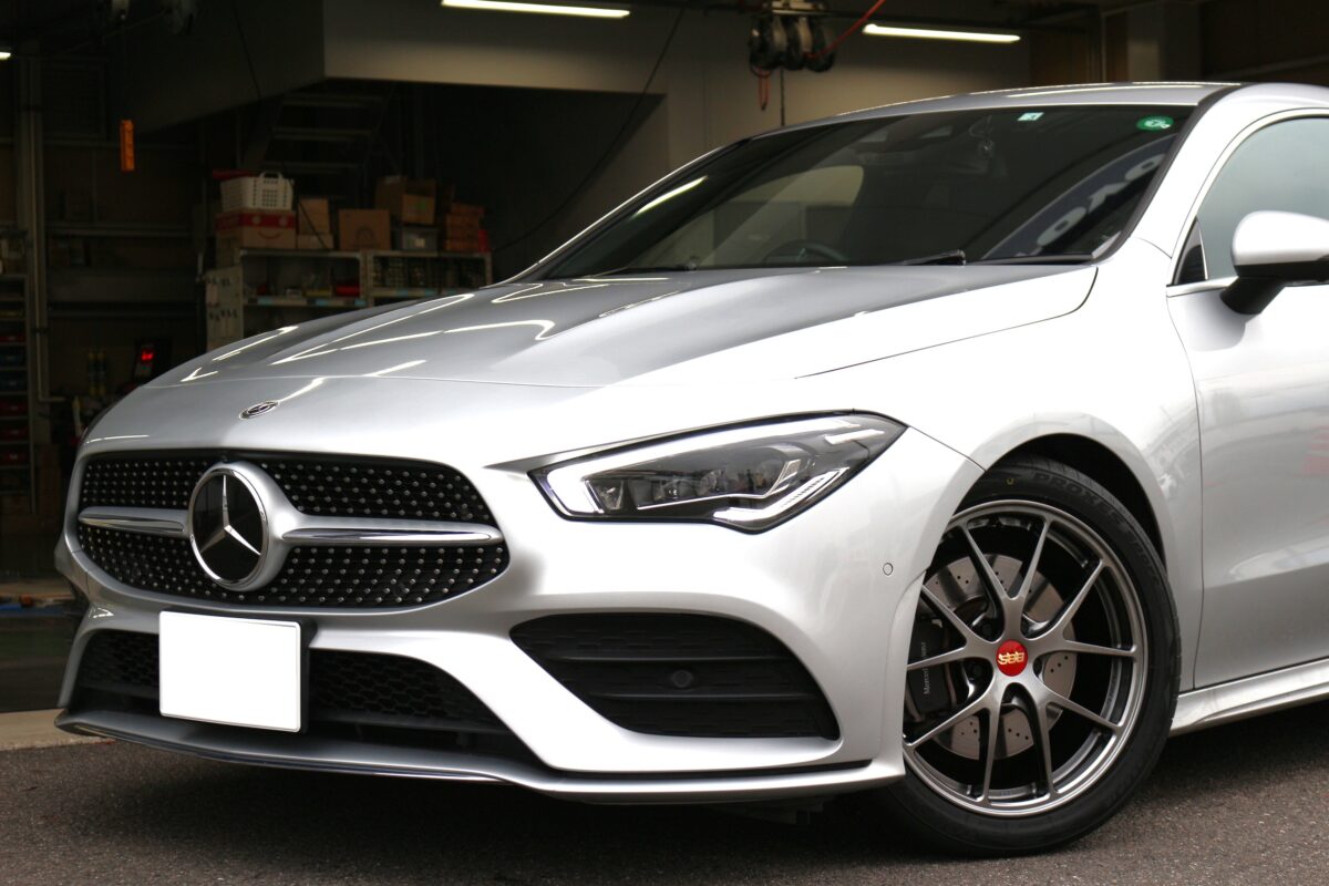 メルセデス　ベンツ　CLA　BBS　鍛造