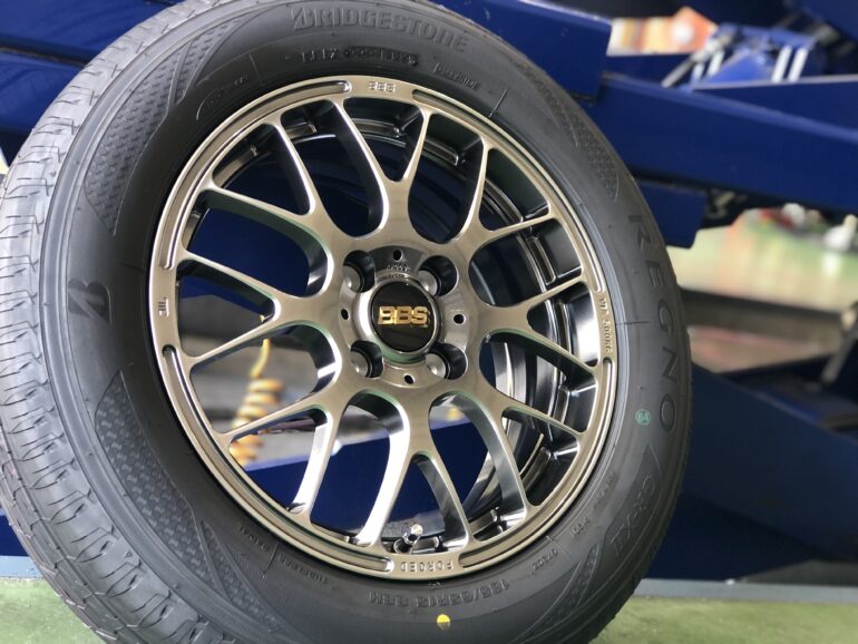カスタムブログ】BBS RP コンパクトスポーツへカスタマイズ！アクアを 