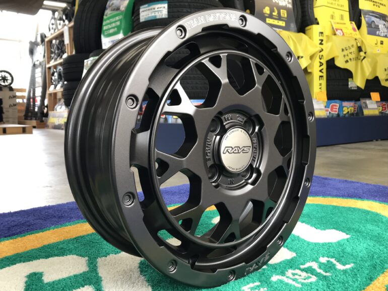 RAYS レイズ デイトナ M9 15インチ GOOD YEAR ナット有 もろう