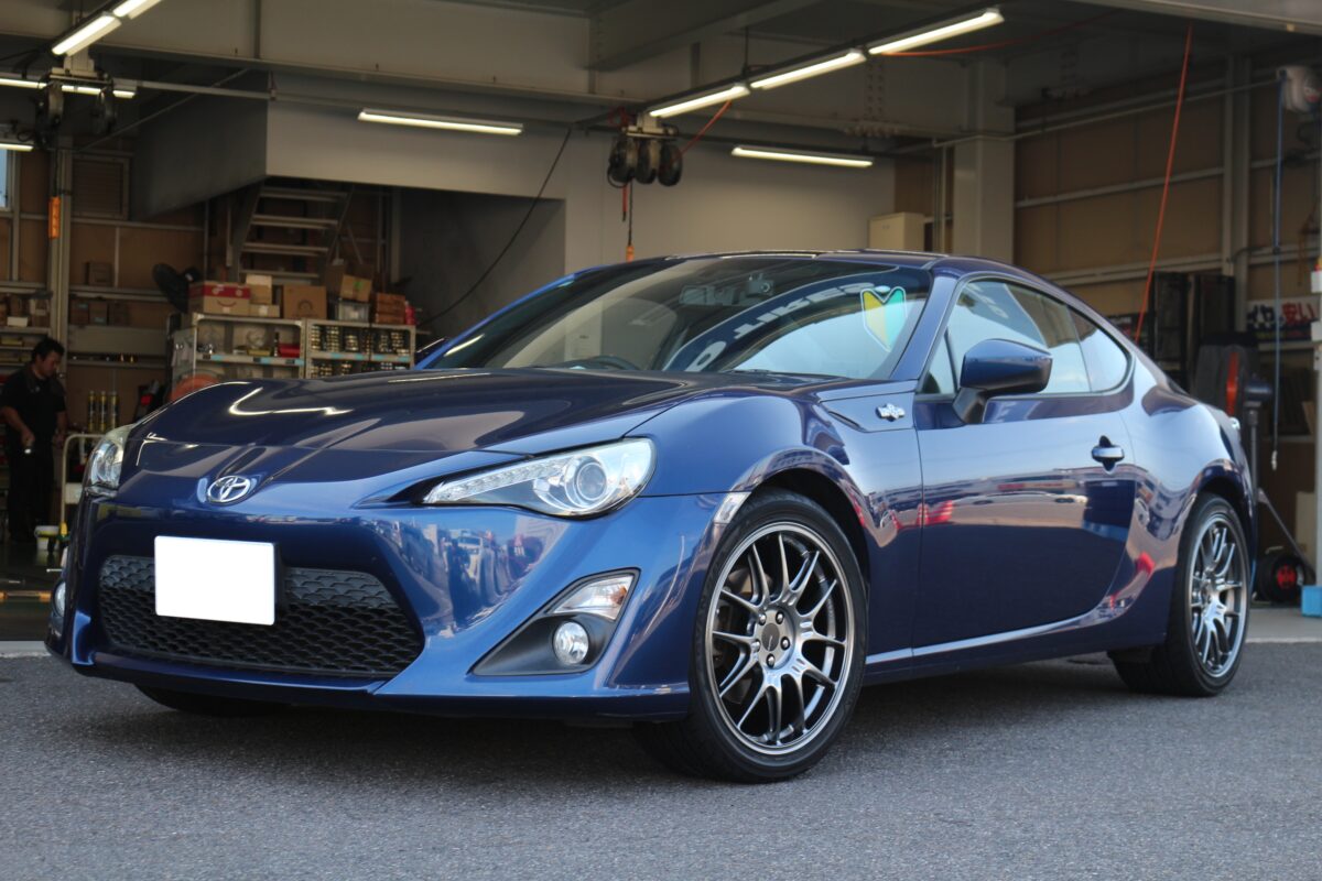 86を8.0J＆9.0Jでツライチに！】ENKEI GTC02の18インチでかっこよく 
