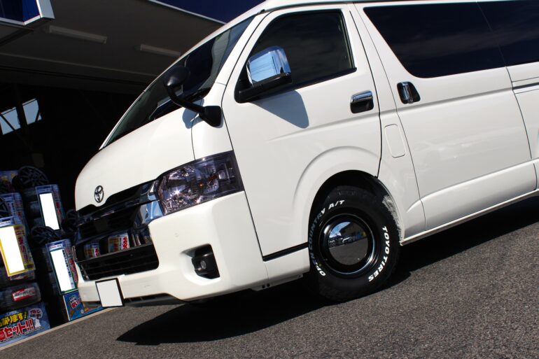 カスタムブログ】ハイエースにMID ガルシア シスコ ムーン×オープン 