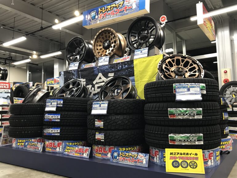 タイヤ、ホイール スタッドレスタイヤ 4本セット 軽自動車 2016年製 