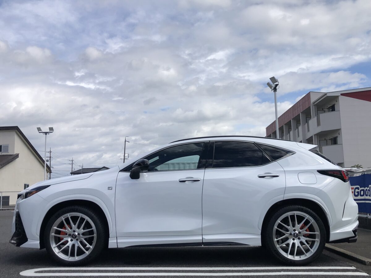 カスタムブログ】レクサスNX RSR Ti2000ハーフで程よいローダウンで 