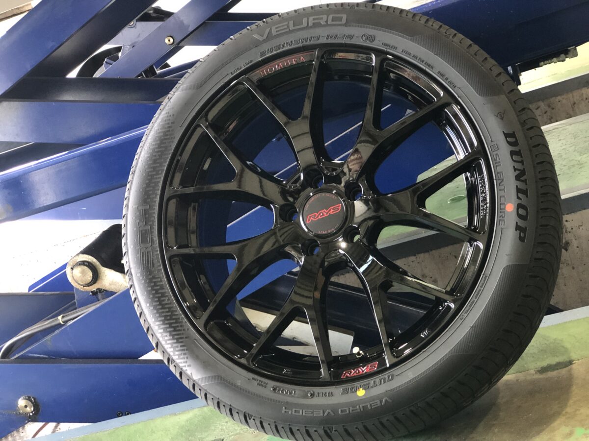 カスタムブログ】SUBARU レイバック 19インチ RAYS HOMURA 2×7FT SPEC 
