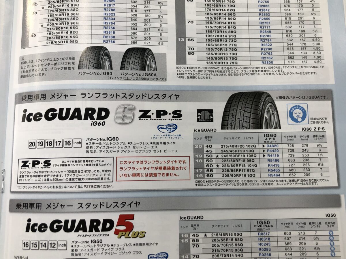 タイヤ交換】BMW X4（G02）ランフラットスタッドレスタイヤへ交換 