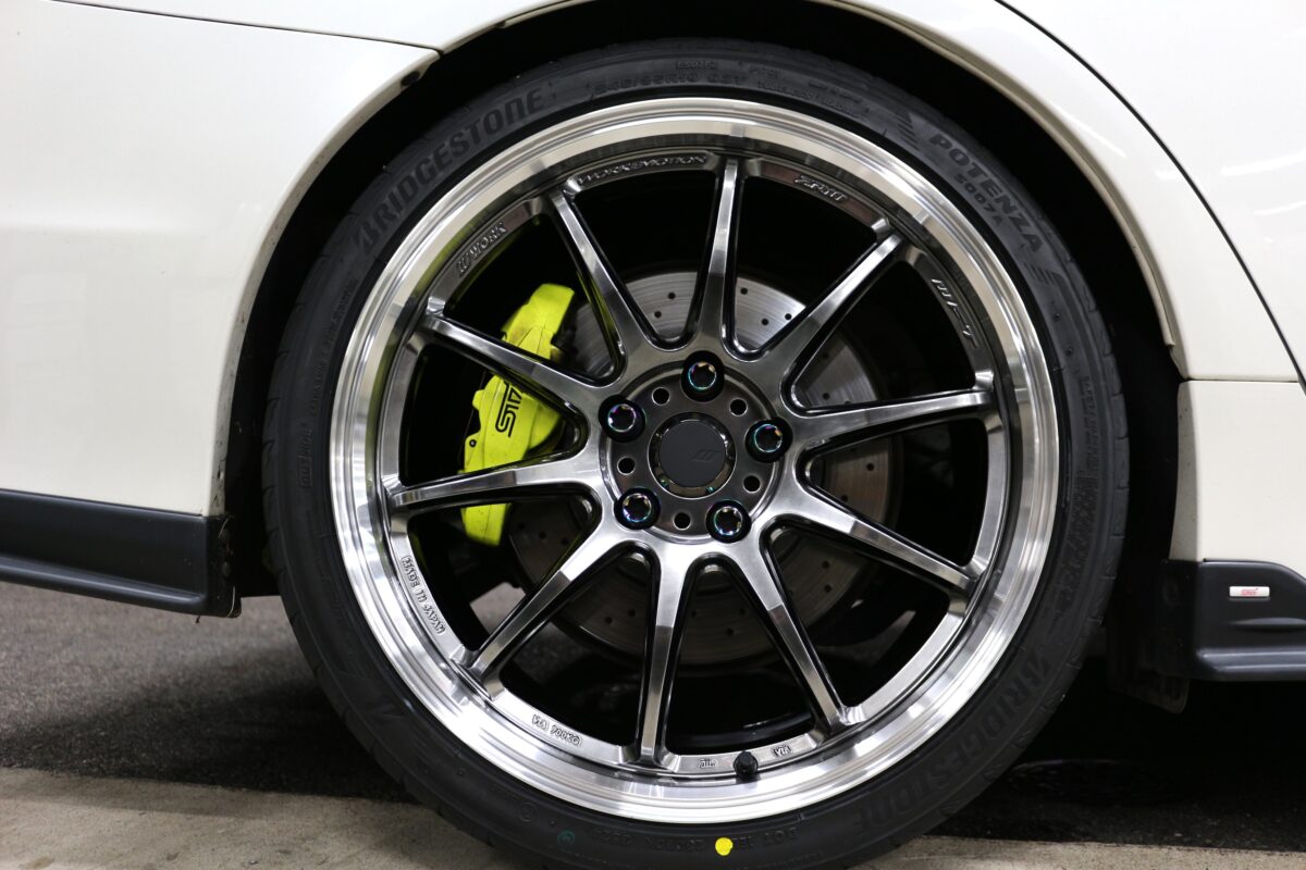 WORK EMOTION ZR10 スバル レガシィ アウトバック 4BA-BT5 1ピース ホイール+キャップ(120273) 2本 WORK EMOTION ZR10 スバル レガシィ アウトバック DBA-BRF 1台分 1