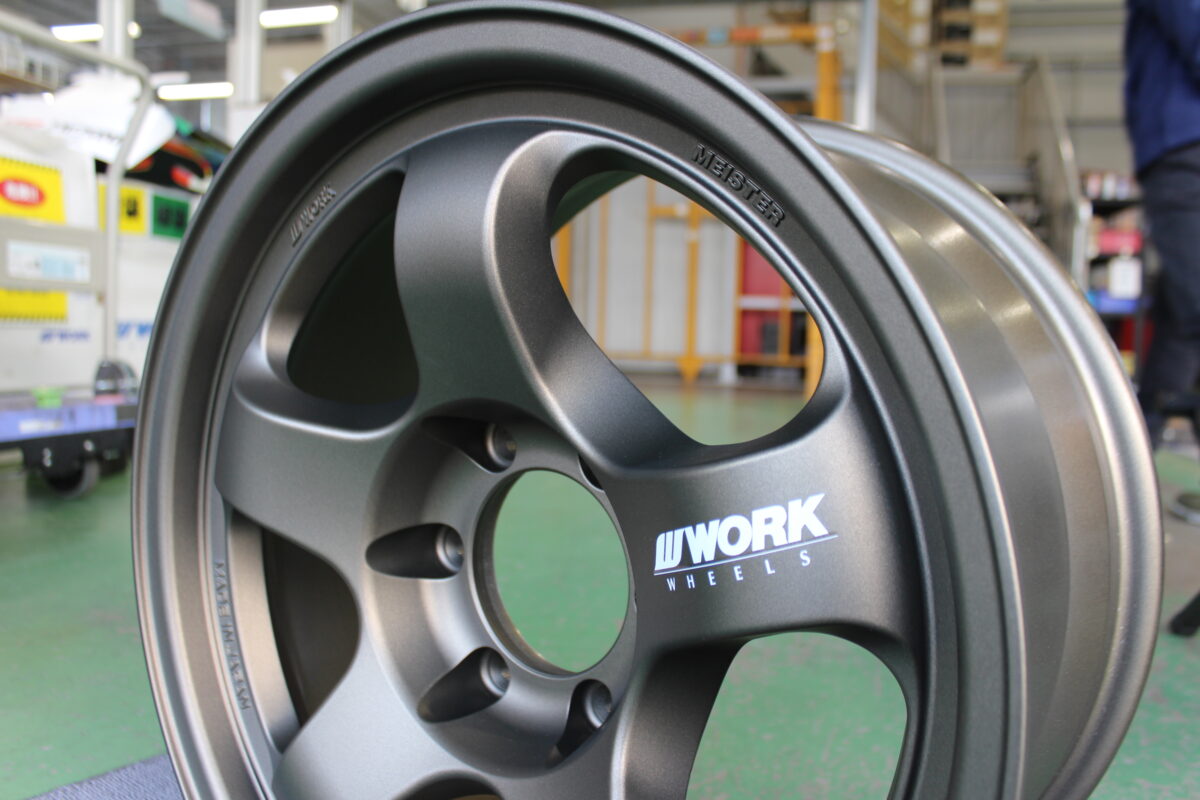 Work マイスターSP1風 18インチ9.5J 25 PCD 114.3 4本（新作ホイール 