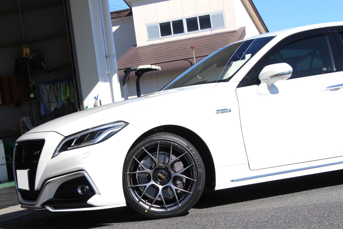 カスタムブログ】220系クラウンに鍛造ホイールBBS RE-V7×ブリヂストン 