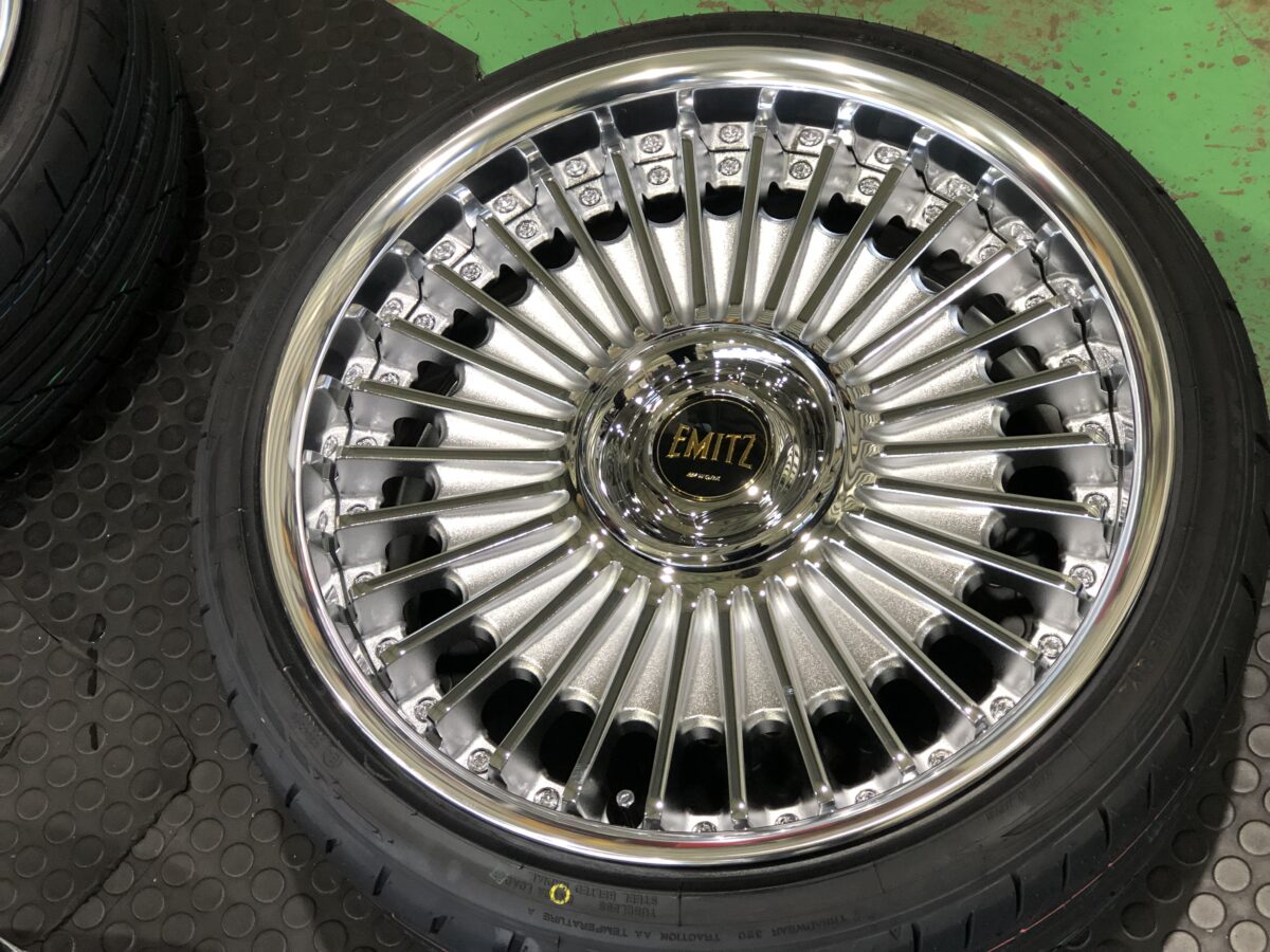 レクサスLS460タイヤホイールセットWORK(ワーク)イミッツ 20インチ 