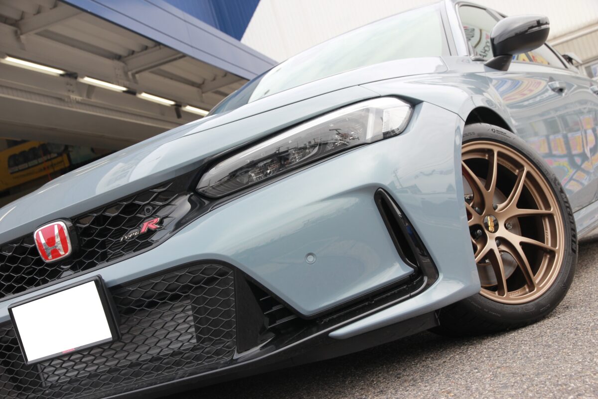 シビックタイプR【FL5】に軽量鍛造ホイールBBS【RI-A】18インチを 
