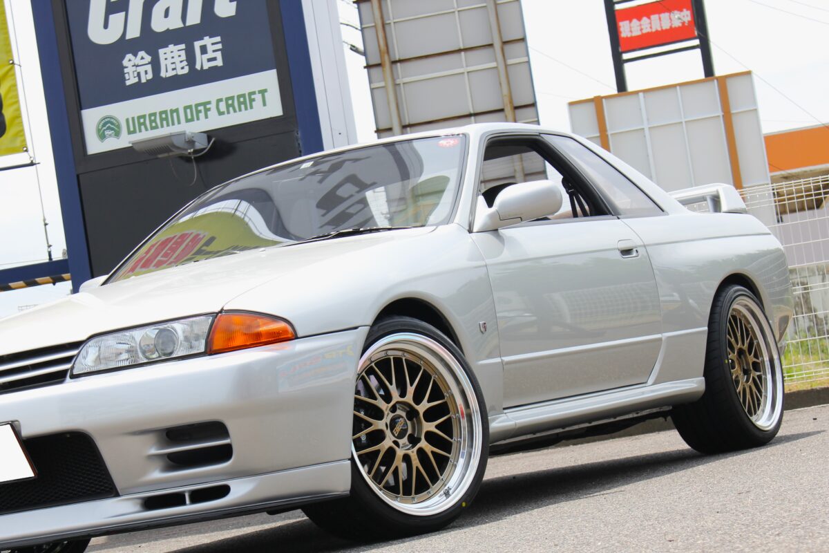 スカイライン GT-R BBS LM 32 限定 ツライチ