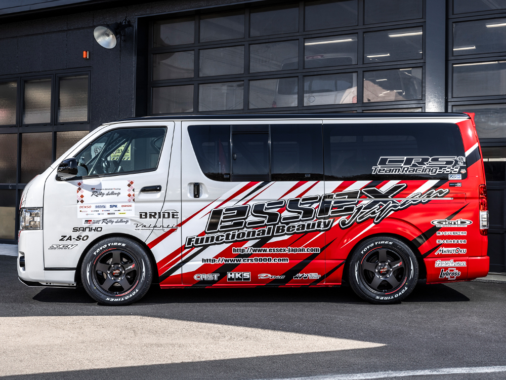 MIDレーシング TR50 ハイエース カスタム ホイール
