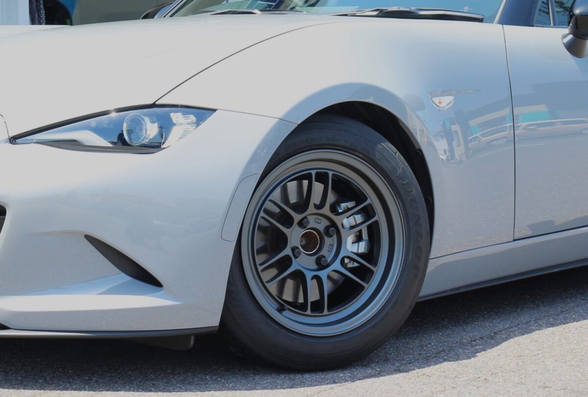 エンケイ レーシング RPF1RS 15インチ 8J 4H-100 マットダークガンメタリック 送料無料 ホイール 4本セット 15インチ 4穴 100 8J エンケイ⁄ENKEI Racing RPF1 RS マット