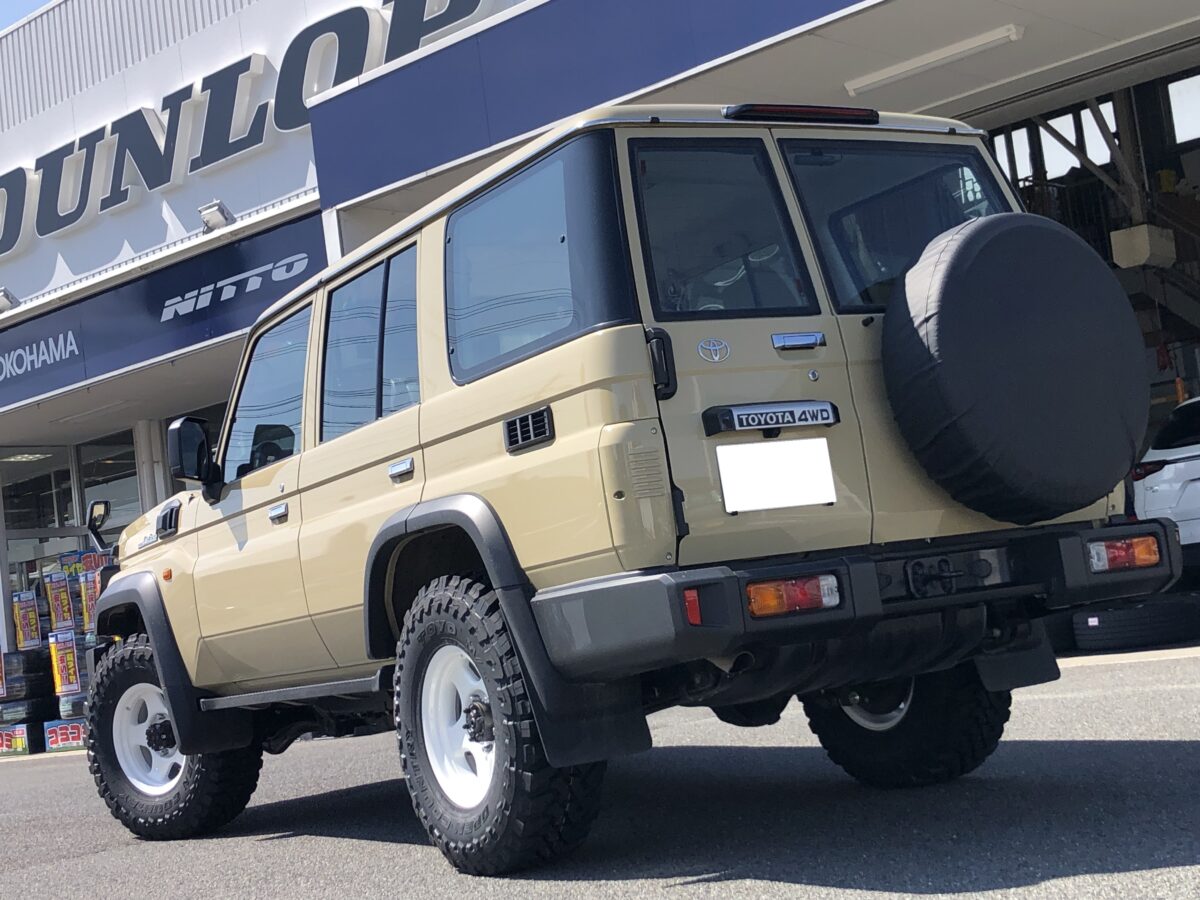 カスタムブログ】イケるの？70ランクルに285/75R16 干渉は？加工は 