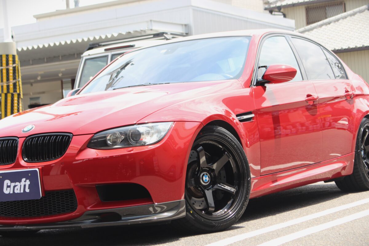 【BMW E90】アドバンレーシング GTビヨンドでサイズリセッティングでムッチリツライチ装着!