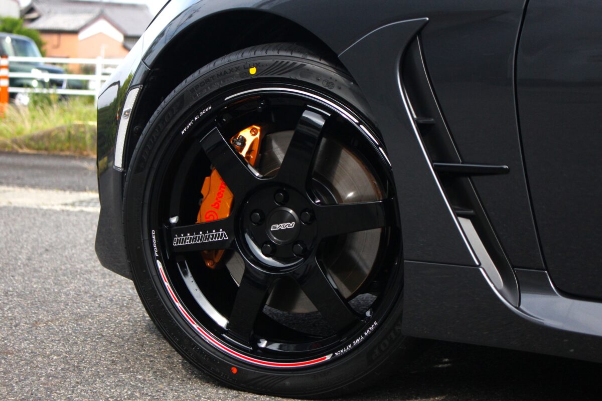 BRZ ZD8 TE37 LUX RAYS