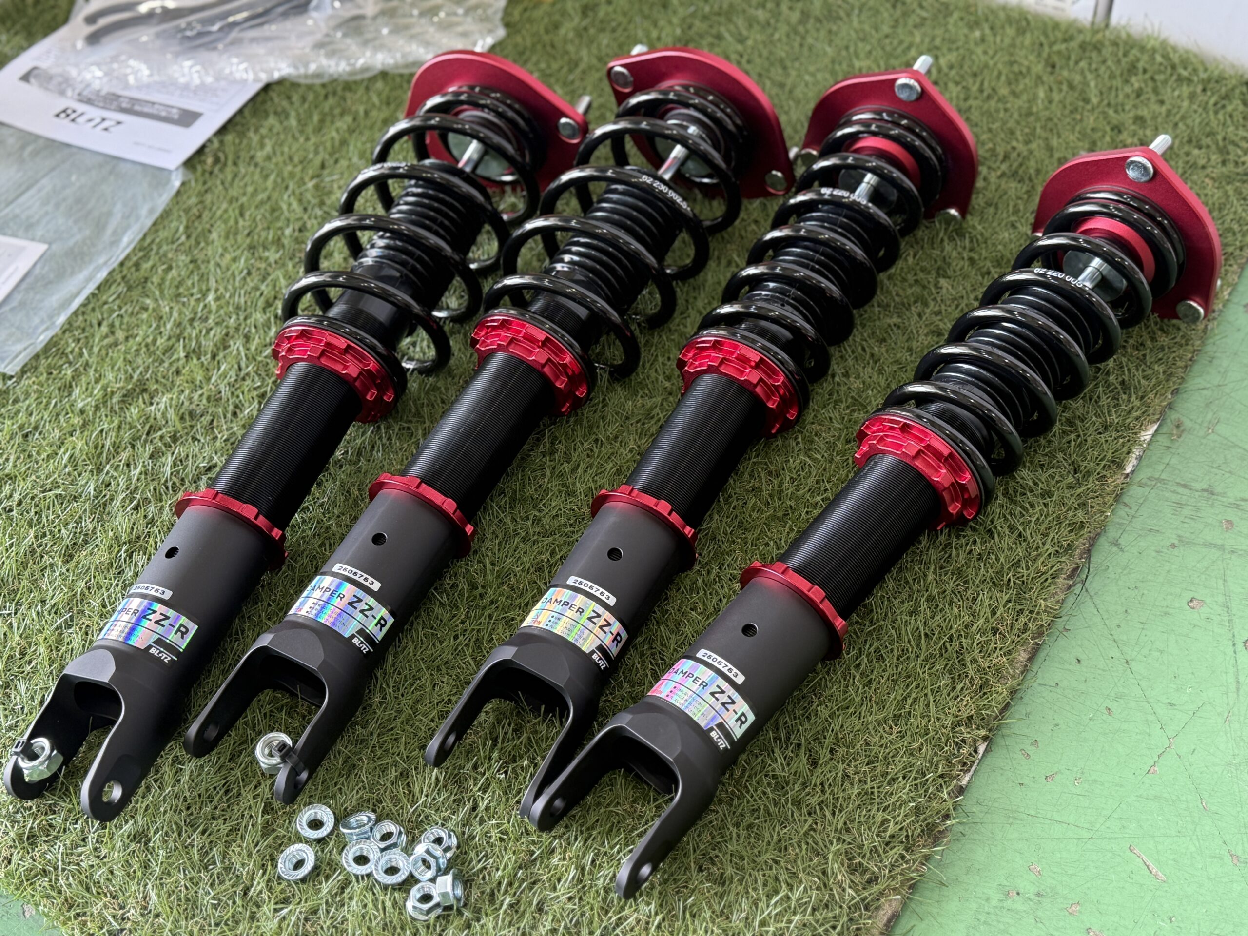 ND5RCロードスター】BLITZ ダンパーZZ-Rでローダウンと減衰力調整の 