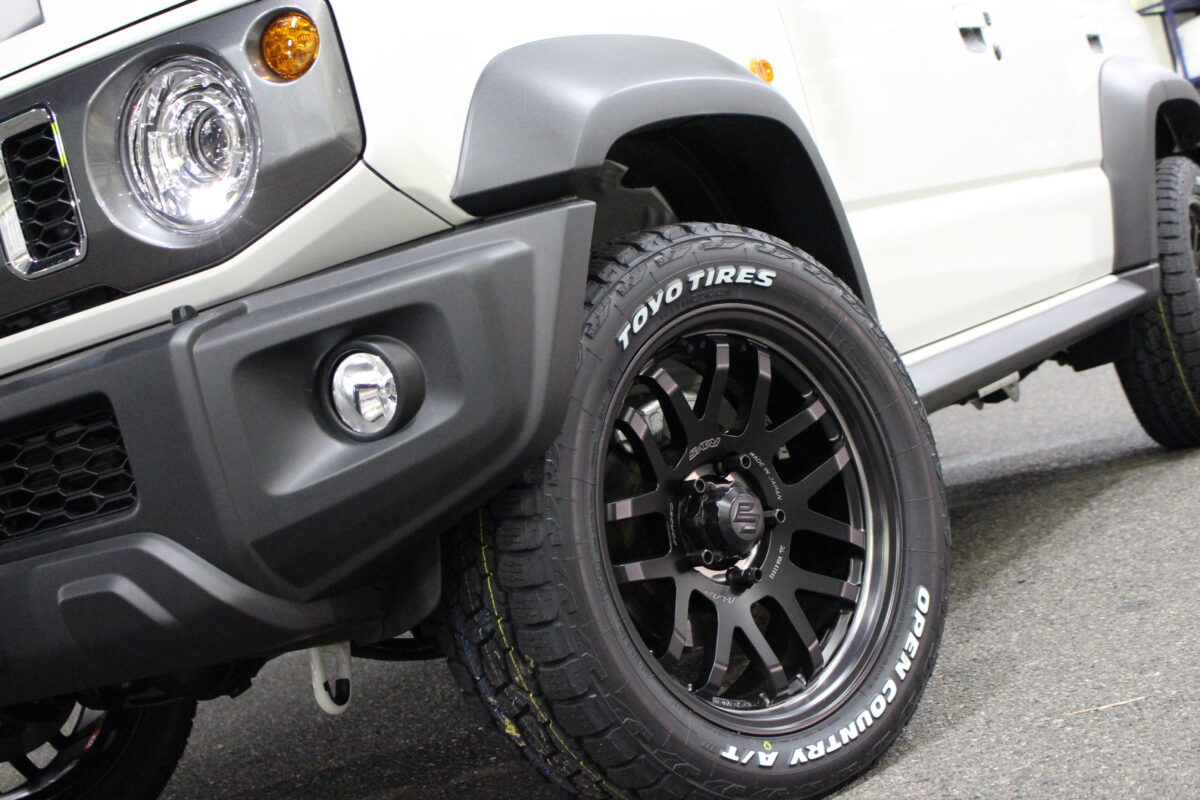 【ジムニーノマド】車格にピッタリ！？RAYS A-LAP-07X 2324 LIMITED EDITIONの18インチを装着デス！！オススメ　ホイール　18インチ　レイズ
