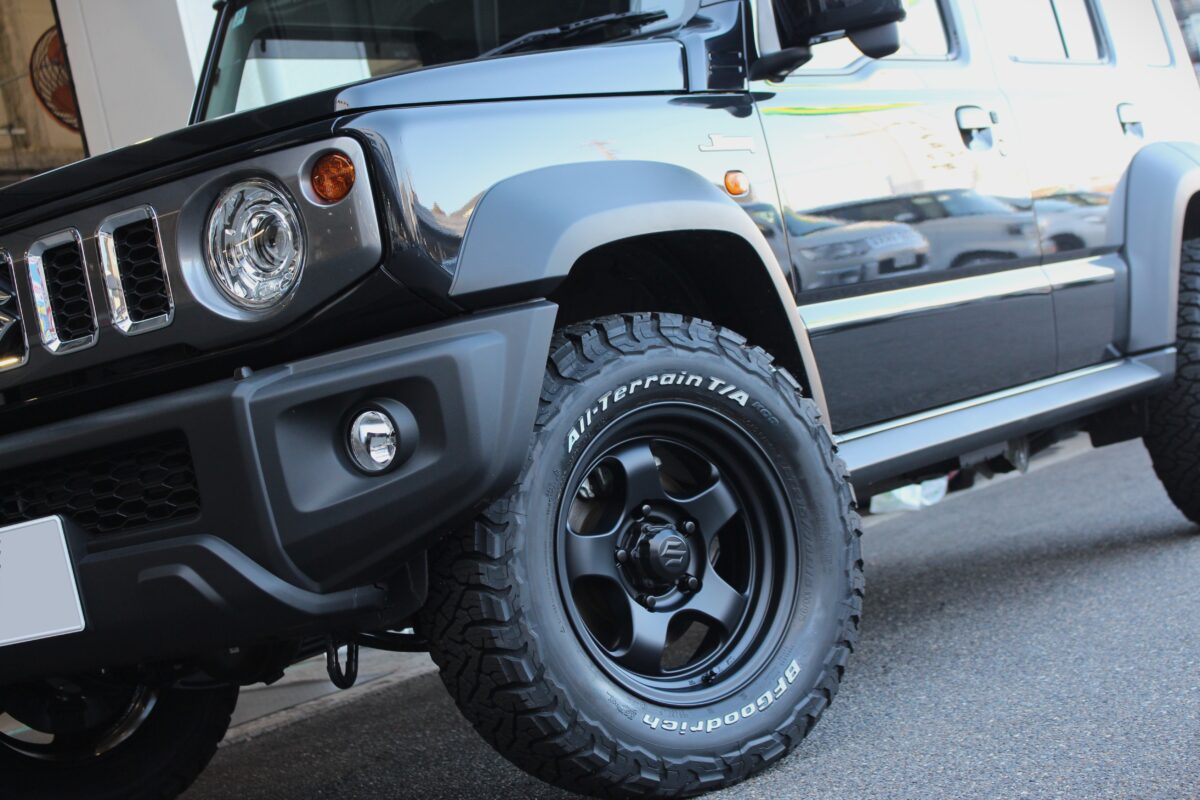 【ジムニーノマド】WORK マイスターS1SUVのコンケイブフェイスで仕上げます！