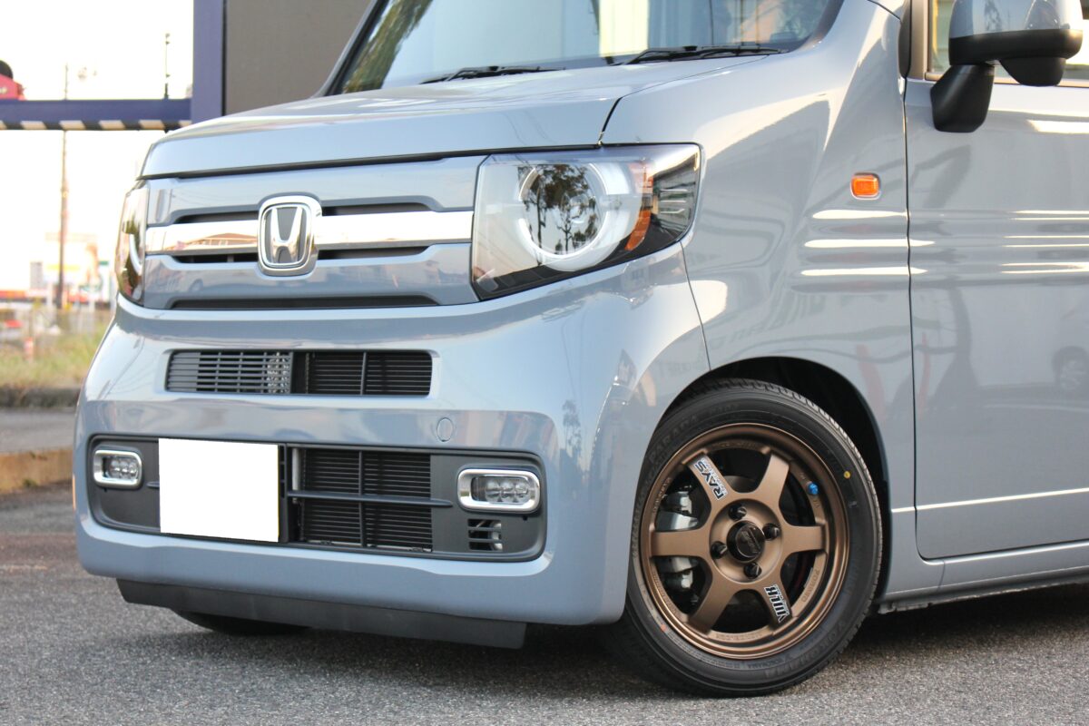N-VANにTE37装着カスタム
