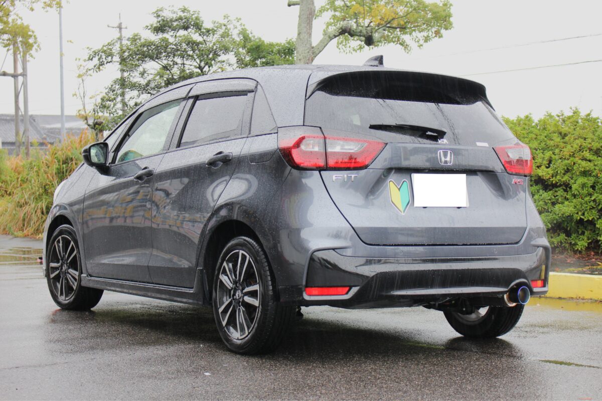 GR/GSフィットに柿本改マフラー GT box 06&Sを装着