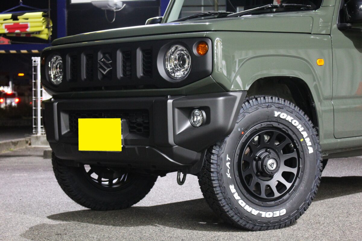 JB64型ジムニー王道ホイールといえばコレ！デルタフォース オーバルと 