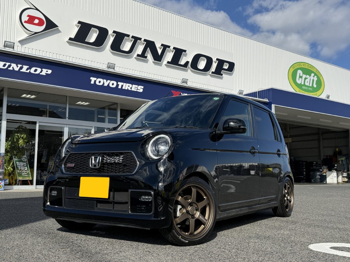 本気のN-ONE RS！RAYS TE37 SONICは6.0Jで魅せるツライチと走りの融合 