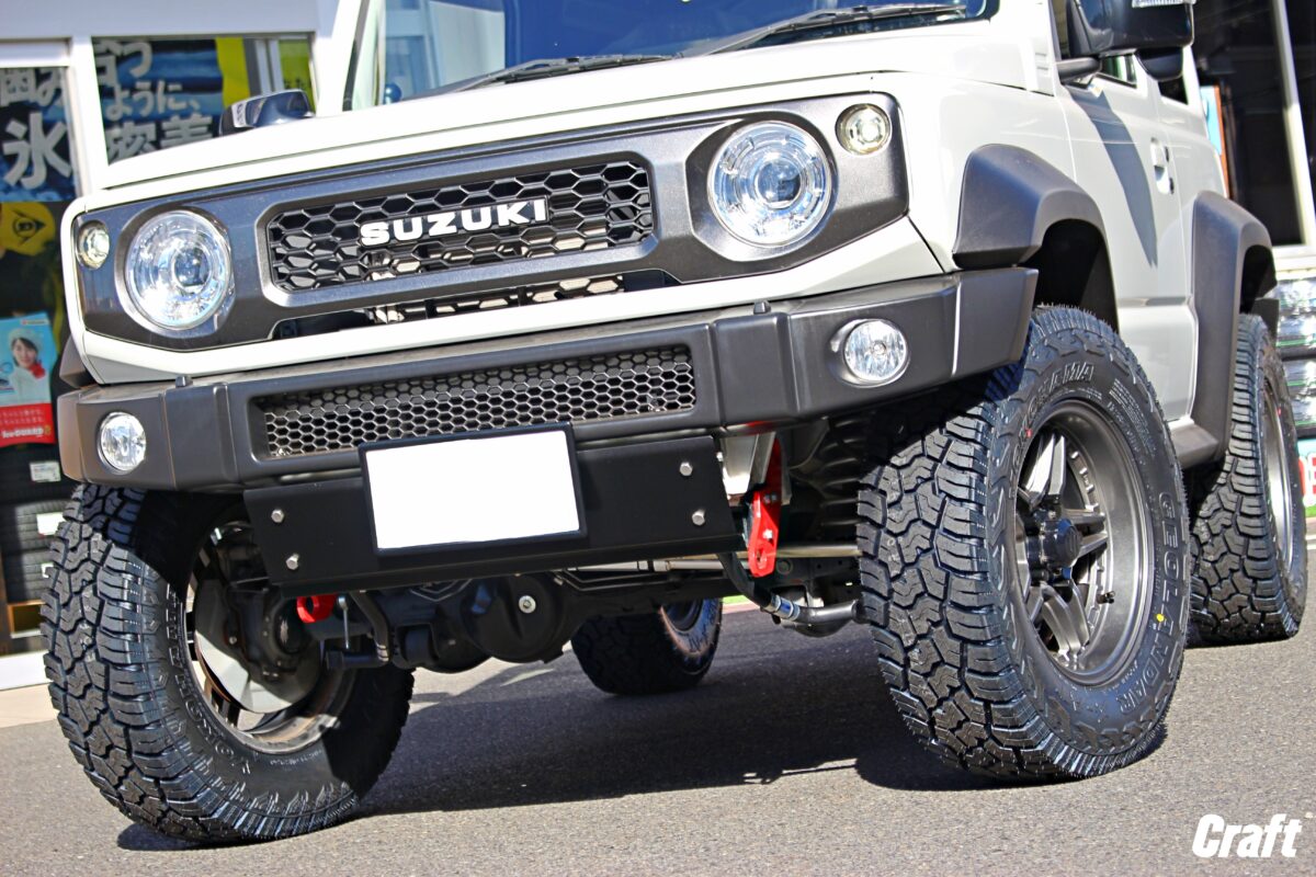 装着事例】ジムニーシエラ JB74W。こだわり派オーナー様が辿り着いた 