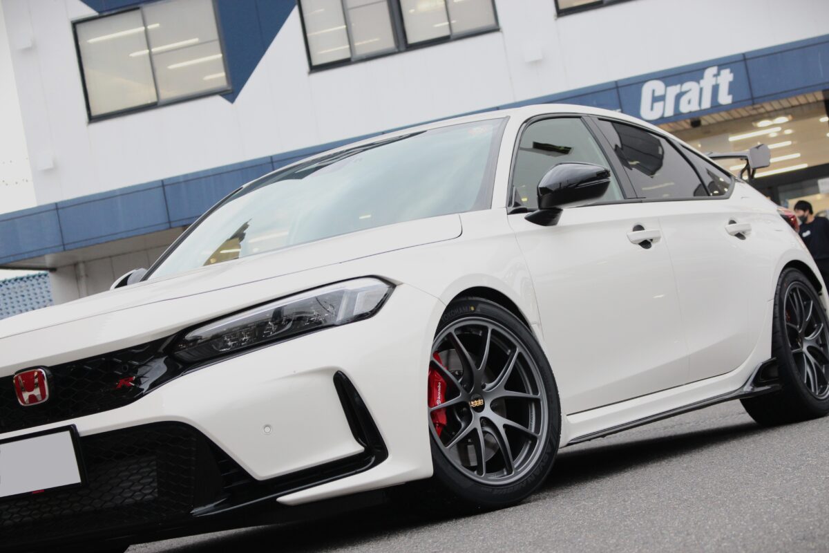 【シビックタイプR FL5】専用サイズ BBS RI-AにアドバンネオバAD09を装着デス！！